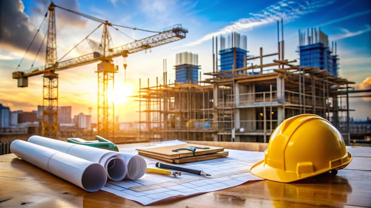 Chantier de construction BTP